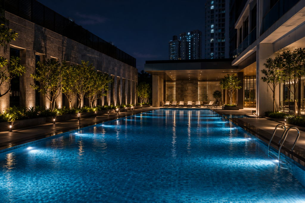 malaysia johor underwater contractor project lighting ip65 ip67