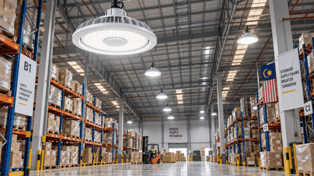 lampu high bay warehouse malaysia